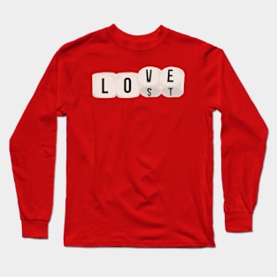 Dice Thrown Lost and Love Long Sleeve T-Shirt